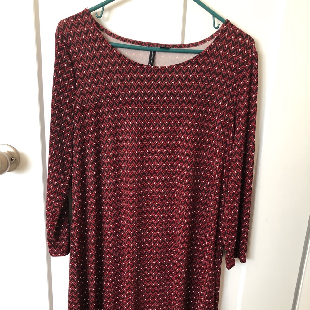 New Directions 3/4 length sleeve dress